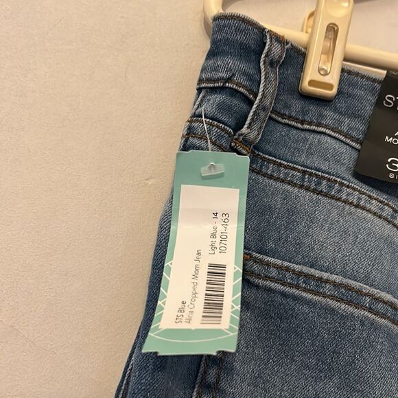 STS Blue Alicia cropped mom jeans Size 14 New - Picture 8 of 11